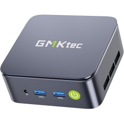 GMKtec Mini PC AMD Ryzen 5 W11 Pro 3500U (Plus performant Que Les 4300U/N150/N100/N95 4C/8T 4,50 GHz), Mini-Ordinateur G10, 16 G