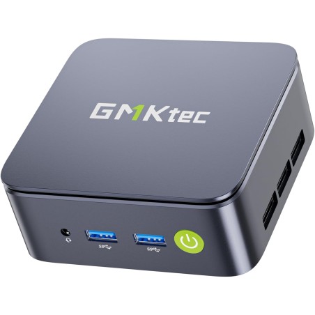 GMKtec Mini PC AMD Ryzen 5 W11 Pro 3500U (Plus performant Que Les 4300U/N150/N100/N95 4C/8T 4,50 GHz), Mini-Ordinateur G10, 16 G