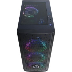 CyberpowerPC Wyvern PC Gamer - AMD Ryzen 5 4500, Nvidia RTX 3050, RAM 16Go, SSD NVMe 500Go, 650W 80+ PSU, Wi-FI, Windows 11, Bla