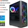 CyberpowerPC Wyvern PC Gamer - Intel Core i5-12400F, Nvidia RTX 3050, RAM 16Go, SSD NVMe 500Go, 650W 80+ PSU, Wi-FI, Windows 11,