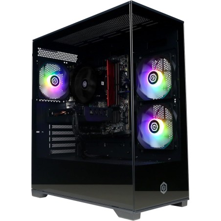 Cyberpowerpc wyvern gaming pc - intel core i5-12400f, amd radeon rx 9060 xt 8gb, 16gb ram, 1tb nvme ssd, 650w 80+ psu, wi-fi, wi
