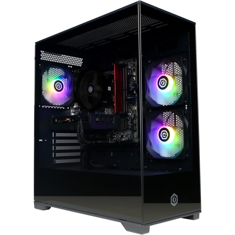Cyberpowerpc wyvern gaming pc - intel core i5-12400f, nvidia rtx 5060 ti 8gb, 16gb ram, 1tb nvme ssd, 650w 80+ psu, wi-fi, windo