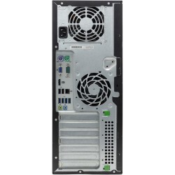 Tour PC HP 8300 CMT Windows 11 Pro – Core i5 jusqu'à 3,60 GHz 16 Go RAM SSD 240 Go | Interface série RS232 VGA DisplayPort DVD d