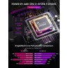 ACEMAGICIAN Mini PC AMD Ryzen 9 6900HX (8C/16T, jusqu'à 4,9 GHz),16 Go DDR5 512 Go SSD, AMD Radeon RX 680M RGB Micro Ordinateur 