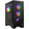 Basic Gaming PC - Ordinateur avec AMD Ryzen 7 5700G avec 4,6 GHz | Radeon Vega 8 | 32GO DDR4 RAM | 1TB SSD | Silent Water Coolin