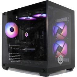 CyberpowerPC Luxe PC Gamer - AMD Ryzen 7 9800X3D, Nvidia RTX 5080 16Go, RAM 32Go, SSD NVMe 1To, 850W 80+ PSU, Wi-FI, Refroidisse
