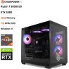 CyberpowerPC Luxe PC Gamer - AMD Ryzen 7 9800X3D, Nvidia RTX 5080 16Go, RAM 32Go, SSD NVMe 1To, 850W 80+ PSU, Wi-FI, Refroidisse