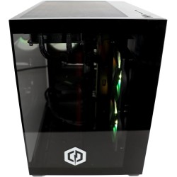 CyberpowerPC Luxe PC Gamer - AMD Ryzen 7 5700X, AMD Radeon RX 9070 XT 16GB, RAM 32Go, SSD NVMe 1To, 750W 80+ PSU, Wi-FI, Refroid