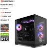CyberpowerPC Luxe PC Gamer - AMD Ryzen 7 5700X, Nvidia RTX 5070 12Go, RAM 32Go, SSD NVMe 1To, 650W 80+ PSU, Wi-FI, Refroidisseme