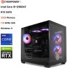 CyberpowerPC Luxe PC Gamer - Intel Core i9-12900KF, Nvidia RTX 5070 12Go, RAM 32Go, SSD NVMe 1To, 750W 80+ PSU, Wi-FI, Refroidis