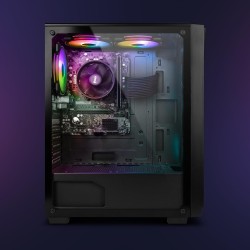 VIBOX VI-20 PC Gamer Complet • 22" Écran • AMD Ryzen 3 3200G 4,0 GHz • Radeon Vega 8 • 16 Go RAM • 480 Go SSD • Windows 11 • WiF