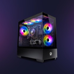 VIBOX I-43 PC Gamer • AMD Ryzen 3 3200G 4,0 GHz • Radeon Vega 8 • 16 Go RAM • 500 Go NVMe SSD • Windows 11 • WiFi