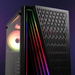VIBOX I-4 PC Gamer Complet • 22" Écran • AMD Ryzen 3 3200G 4,0 GHz • Radeon Vega 8 • 16 Go RAM • 500 Go NVMe M.2 SSD • Windows 1