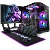 VIBOX I-517 PC Gamer Complet • 22" Écran • AMD Ryzen 3 3200G 4,0 GHz • Radeon Vega 8 • 16 Go RAM • 500 Go NVMe M.2 SSD • Windows