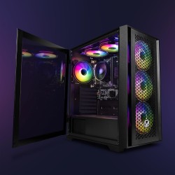 VIBOX VI-1 PC Gamer • AMD Ryzen 3 3200G 4,0 GHz • Radeon Vega 8 • 16 Go RAM • 1 to NVMe M.2 SSD • Windows 11 • WiFi