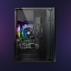 VIBOX VI-43 PC Gamer • AMD Ryzen 3 3200G 4,0 GHz • Radeon Vega 8 • 16 Go RAM • 2 to HDD • 240 Go SSD • Windows 11 • WiFi