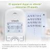 VTech CS1500 Téléphone sans Fil DECT à Double Charge avec Blocage d'appel, Identification de l'appelant/Appel en Attente, Haut-P