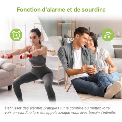 VTech CS1500 Téléphone sans Fil DECT à Double Charge avec Blocage d'appel, Identification de l'appelant/Appel en Attente, Haut-P