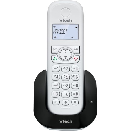 VTech CS1550 Téléphone sans Fil DECT à Double Charge avec répondeur, Blocage d'appel, Identification de l'appelant/Appel en Atte