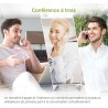 VTech CS1501 Téléphone sans Fil DECT à Deux combinés avec Blocage d'appel, Identification de l'appelant/Appel en Attente, Haut-P