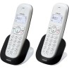 VTech CS1501 Téléphone sans Fil DECT à Deux combinés avec Blocage d'appel, Identification de l'appelant/Appel en Attente, Haut-P