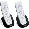 VTech CS1501 Téléphone sans Fil DECT à Deux combinés avec Blocage d'appel, Identification de l'appelant/Appel en Attente, Haut-P