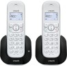 VTech CS1551 Téléphone sans Fil DECT à 2 combinés avec Chargeur, répondeur, Blocage d'appel, Identification de l'appelant/Appel 