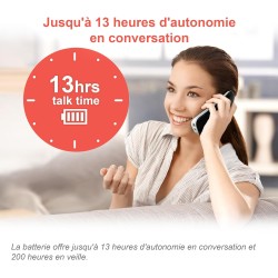 VTech CS1551 Téléphone sans Fil DECT à 2 combinés avec Chargeur, répondeur, Blocage d'appel, Identification de l'appelant/Appel 