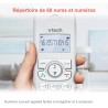 VTech CS1551 Téléphone sans Fil DECT à 2 combinés avec Chargeur, répondeur, Blocage d'appel, Identification de l'appelant/Appel 