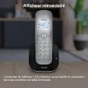 VTech CS1551 Téléphone sans Fil DECT à 2 combinés avec Chargeur, répondeur, Blocage d'appel, Identification de l'appelant/Appel 