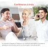 VTech CS1551 Téléphone sans Fil DECT à 2 combinés avec Chargeur, répondeur, Blocage d'appel, Identification de l'appelant/Appel 