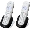 VTech CS1551 Téléphone sans Fil DECT à 2 combinés avec Chargeur, répondeur, Blocage d'appel, Identification de l'appelant/Appel 