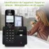 VTECH CS2000 Téléphone sans Fil DECT pour la Maison avec bloqueur d'appels indésirables, Longue portée fiable jusqu'à 300m, Iden