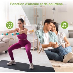 VTECH CS2001 Téléphone sans Fil DECT à 2 combinés pour la Maison avec bloqueur d'appels indésirables, Longue portée fiable jusqu