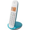 Logicom ILOA 150 Téléphone Fixe sans Fil sans Répondeur - Solo - Téléphones analogiques et dect - Turquoise