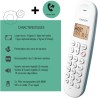 Logicom ILOA 150 Téléphone Fixe sans Fil sans Répondeur - Solo - Téléphones analogiques et dect - Turquoise