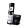 Panasonic KX-TG6811FRB DECT Téléphone Numérique Sans Fil, Base et Combiné Mains Libres, Identification de l'Appelant, Blocage de