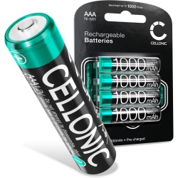 4X CELLONIC AAA Batterie Compatible avec Siemens Gigaset A400, A415, AS405, A510, AS690, C430, C530HX, CL660HX, E560, E290A 1000