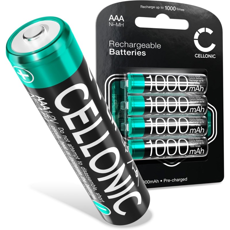 4X CELLONIC AAA Batterie Compatible avec Siemens Gigaset A400, A415, AS405, A510, AS690, C430, C530HX, CL660HX, E560, E290A 1000