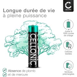 4X CELLONIC AAA Batterie Compatible avec Siemens Gigaset A400, A415, AS405, A510, AS690, C430, C530HX, CL660HX, E560, E290A 1000