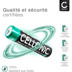 4X CELLONIC AAA Batterie Compatible avec Siemens Gigaset A400, A415, AS405, A510, AS690, C430, C530HX, CL660HX, E560, E290A 1000