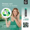 CELLONIC 2X AAA Batterie Téléphone Fixe 2X AAA 1000mAh – Compatible avec Siemens Gigaset A400, A415, C430, CL660, S810 – NiMH Re