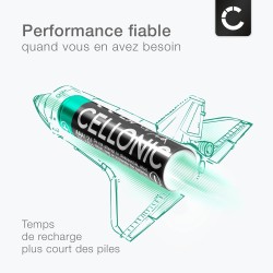 CELLONIC 8X AAA Batterie Compatible avec Siemens Gigaset A400, A415, AS405, A510, AS690, C430, C530HX, CL660HX, E560, E290A 1000