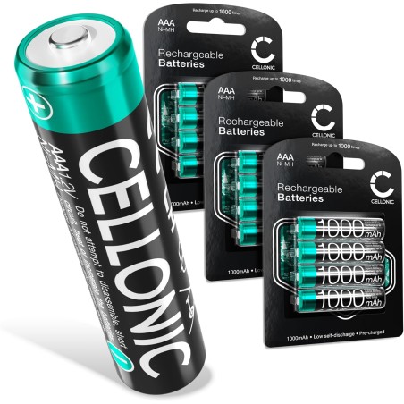 CELLONIC 12x AAA Batterie Compatible avec Siemens Gigaset A400, A415, AS405, A510, AS690, C430, C530HX, CL660HX, E560, E290A 100
