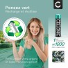 CELLONIC 12x AAA Batterie Compatible avec Siemens Gigaset A400, A415, AS405, A510, AS690, C430, C530HX, CL660HX, E560, E290A 100