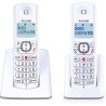 ALCATEL F530 Duo - Téléphone Fixe Sans Fil DECT - Grand Écran Rétroéclairé - Mains Libres - Fonction Blocage Des Appels - 2 Touc