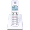 ALCATEL F530 - Téléphone Fixe Sans Fil DECT - Grand Écran Rétroéclairé - Mains Libres - Fonction Blocage Des Appels - 2 Touches 
