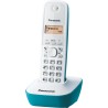 Panasonic KX-TG1611FRC Téléphone solo sans fil DECT sans répondeur Bleu [Version Française]