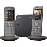 Gigaset CL660 Duo - Téléphone fixe sans fil - 2 combinés - Gris Anthracite [Version Française]