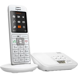 Gigaset CL660A Solo - Téléphone fixe sans fil - Répondeur - Blanc [Version Française]